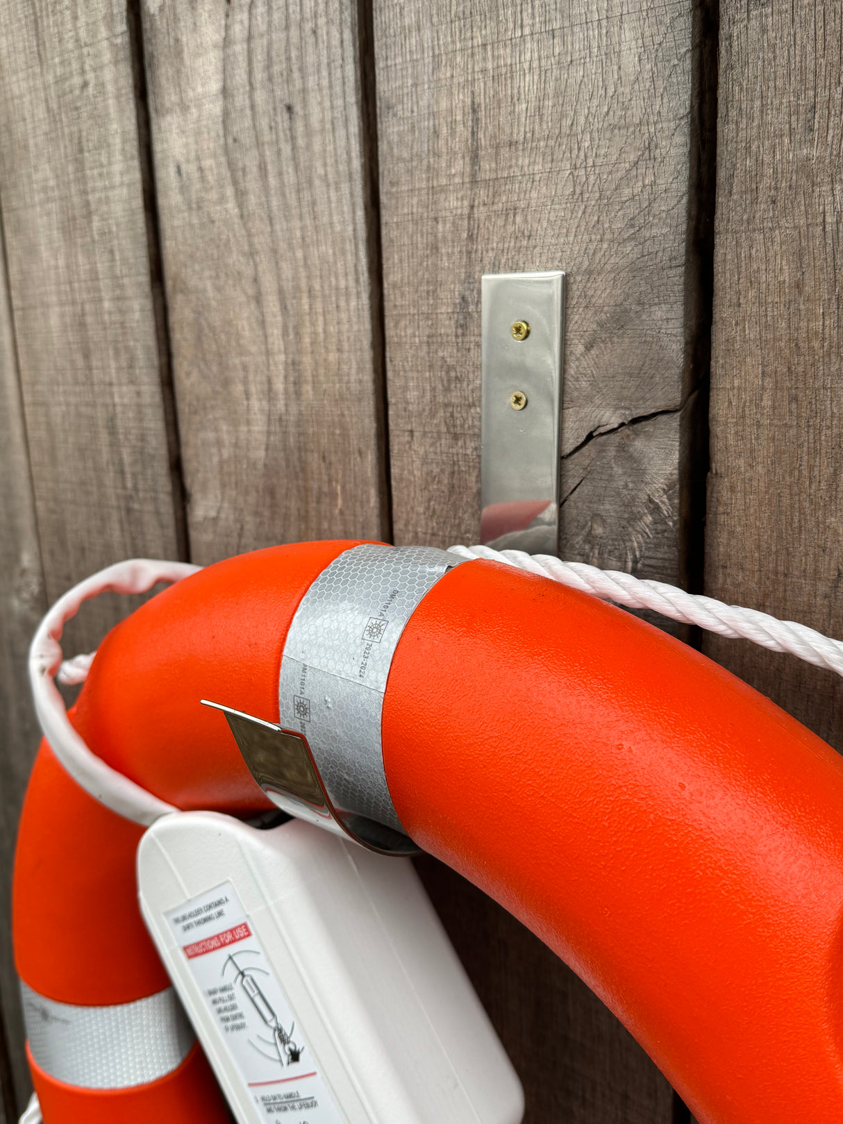 Stainless Steel Lifebuoy Mounting Hook