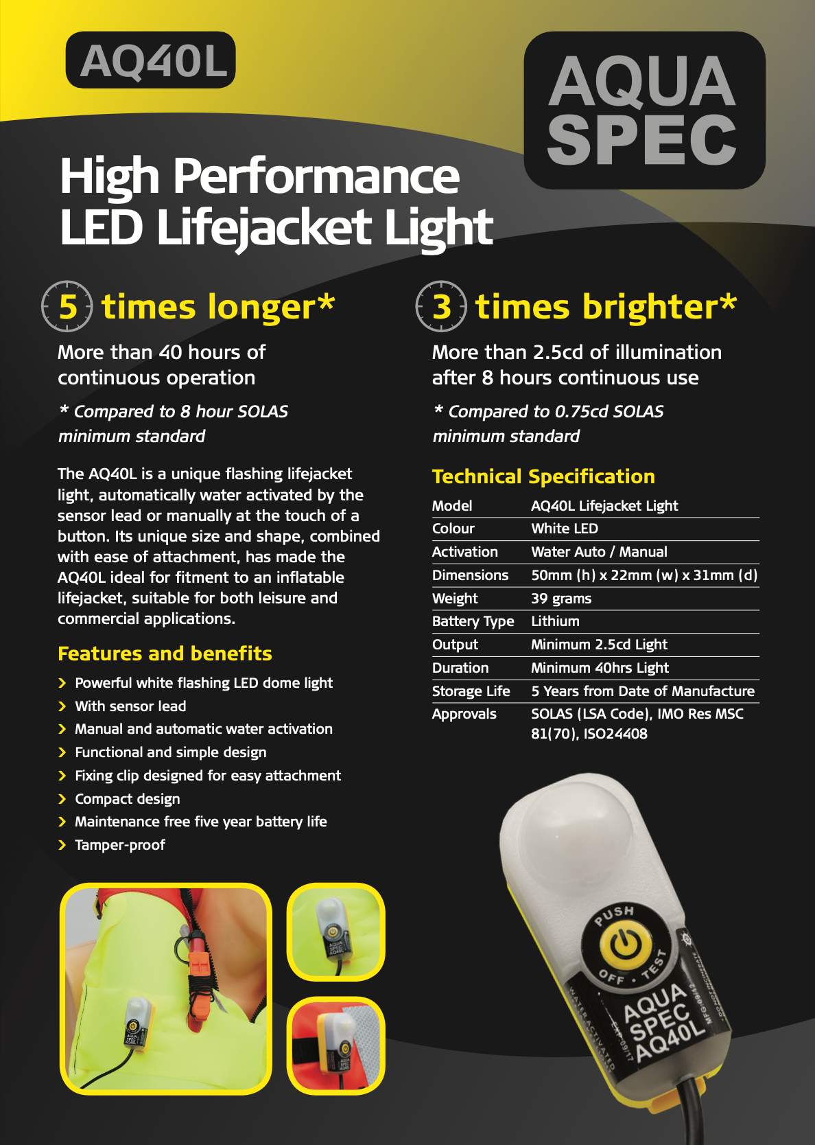 Lifejacket Light