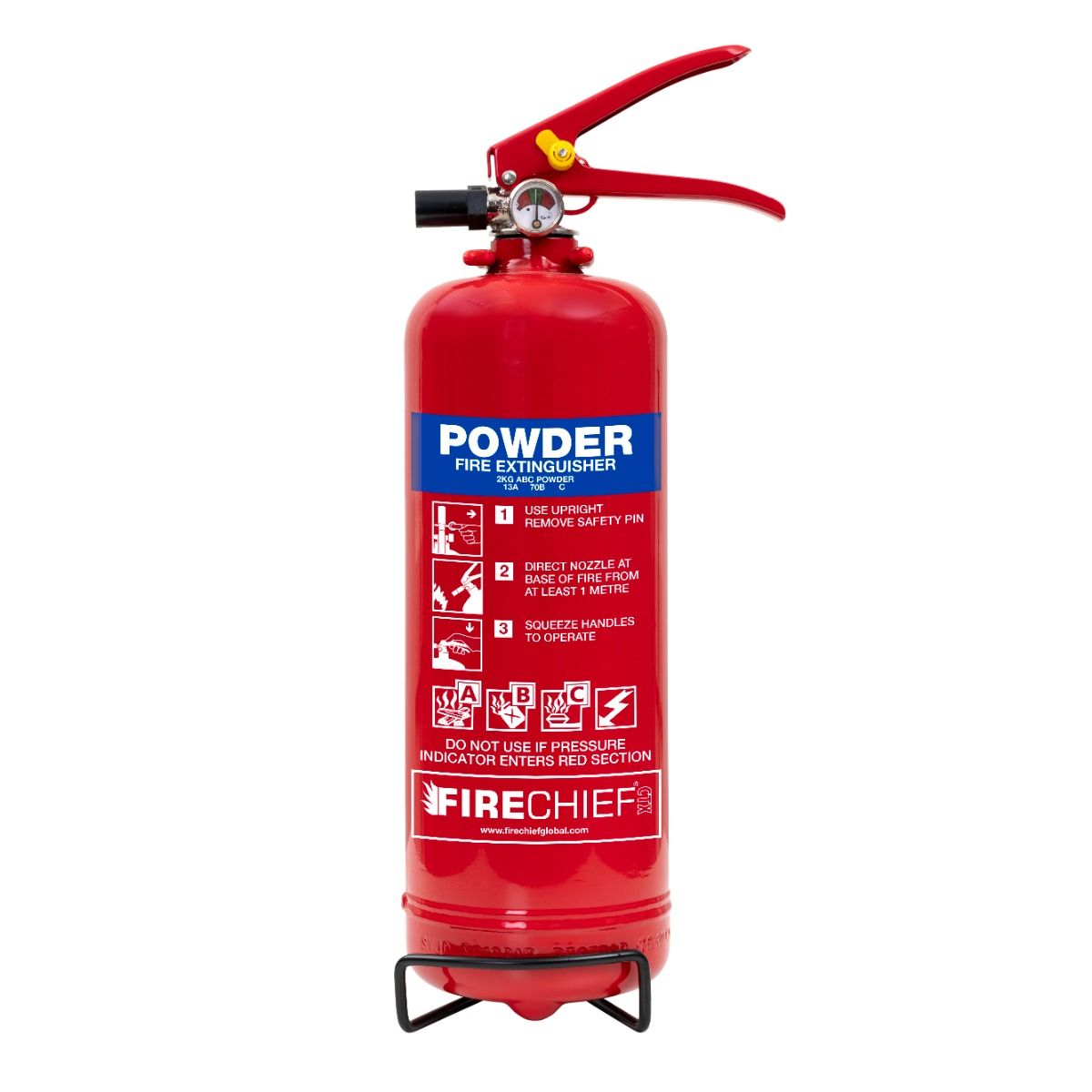 2kg ABC Powder Fire Extinguisher