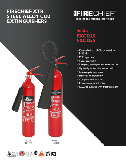 2kg CO2 Fire Extinguisher