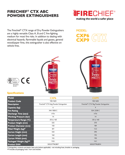 6kg ABC Powder Extinguisher