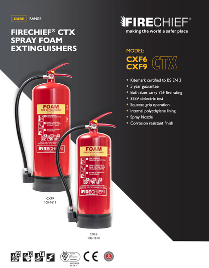 6L Spray Foam Fire Extinguisher